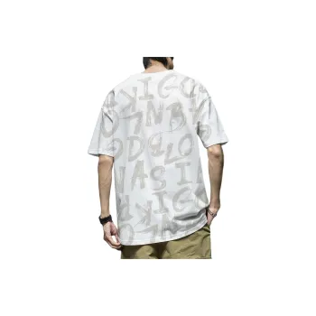 Tonlion T-Shirt Men's Raw White
