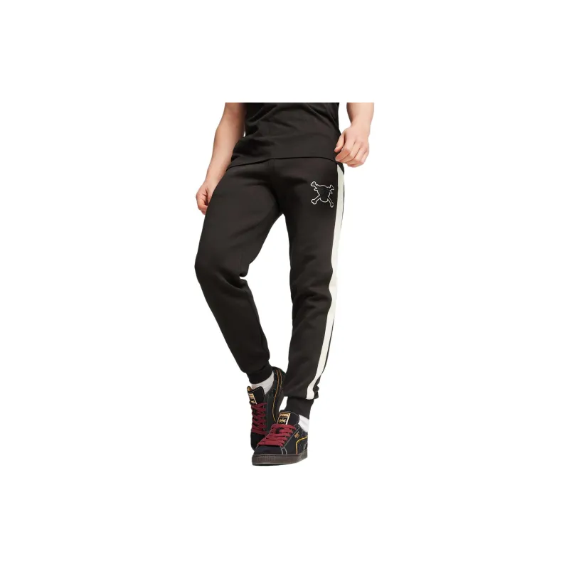 PUMA x ONE PIECE Knitted Sweatpants Unisex Black-4