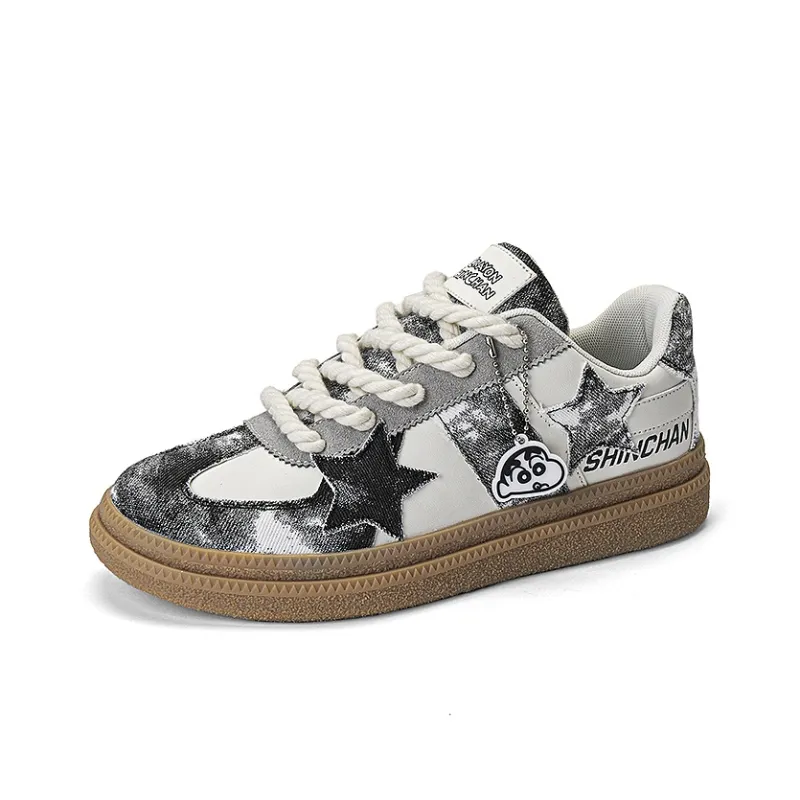 Crayon Shinchan Slip Resistant, Lightweight, And Breathable Low Top Skateboard Shoes Unisex-2
