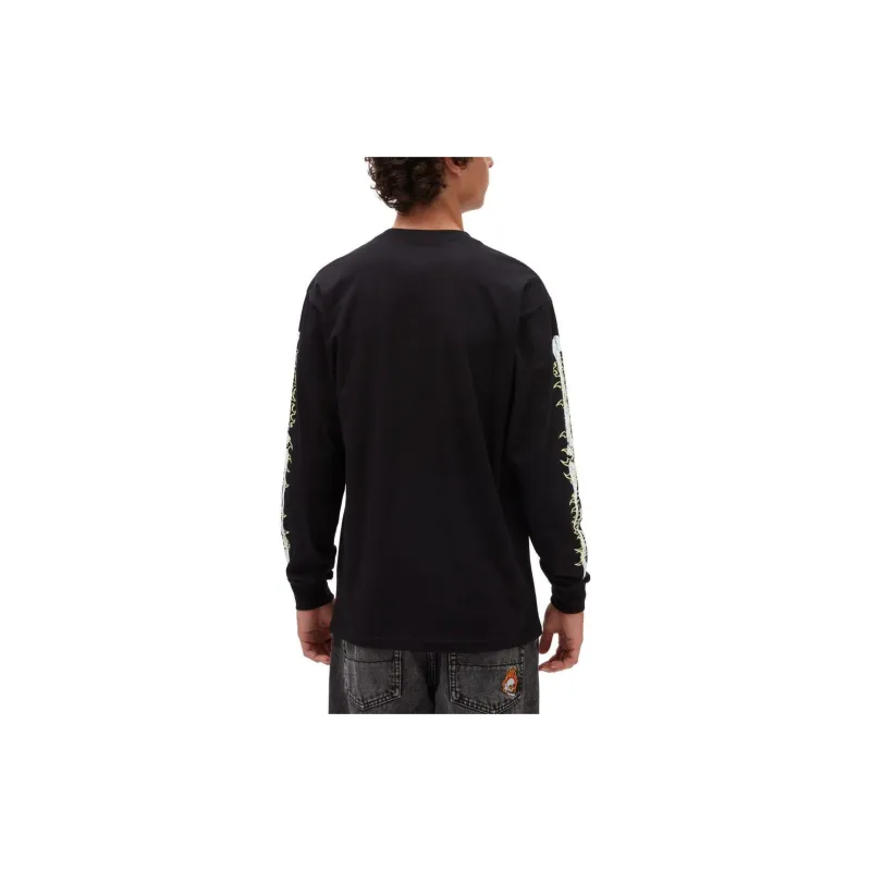 Vans Halloween Long Sleeve T-Shirt T-Shirt Men's Black-3