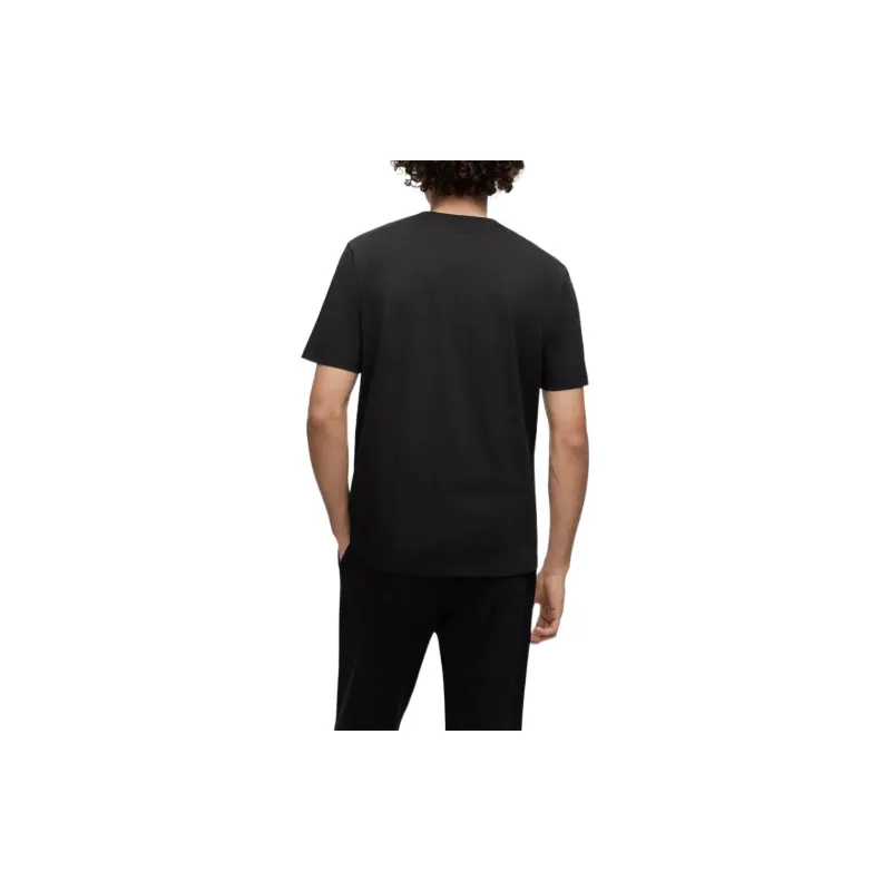 HUGO BOSS T Shirts Men Black-2