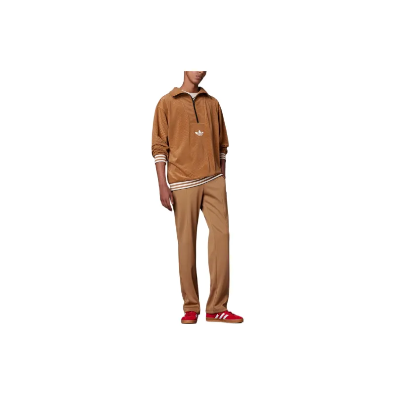 Adidas Originals Knitted Sweatpants Men's Brown-1