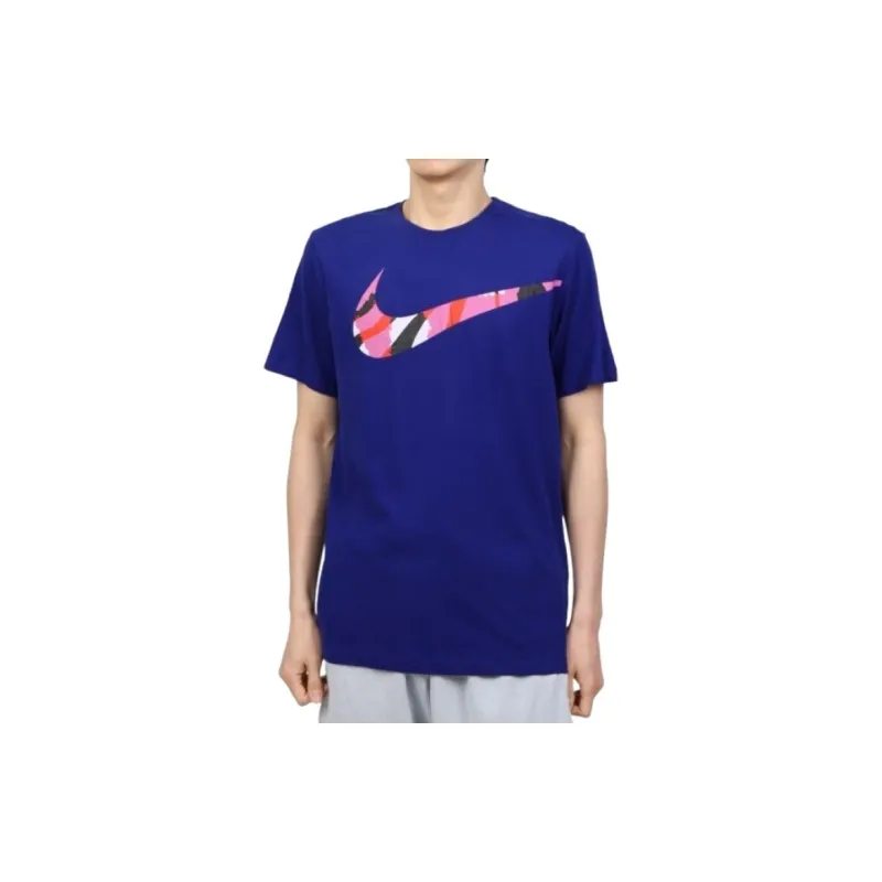 Nike T Shirt Men's Dark Royal Blue-2