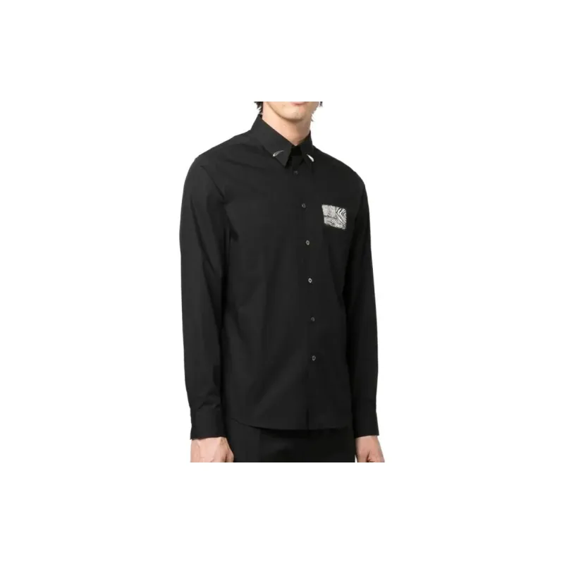 Roberto Cavalli Shirt Men's Black-2