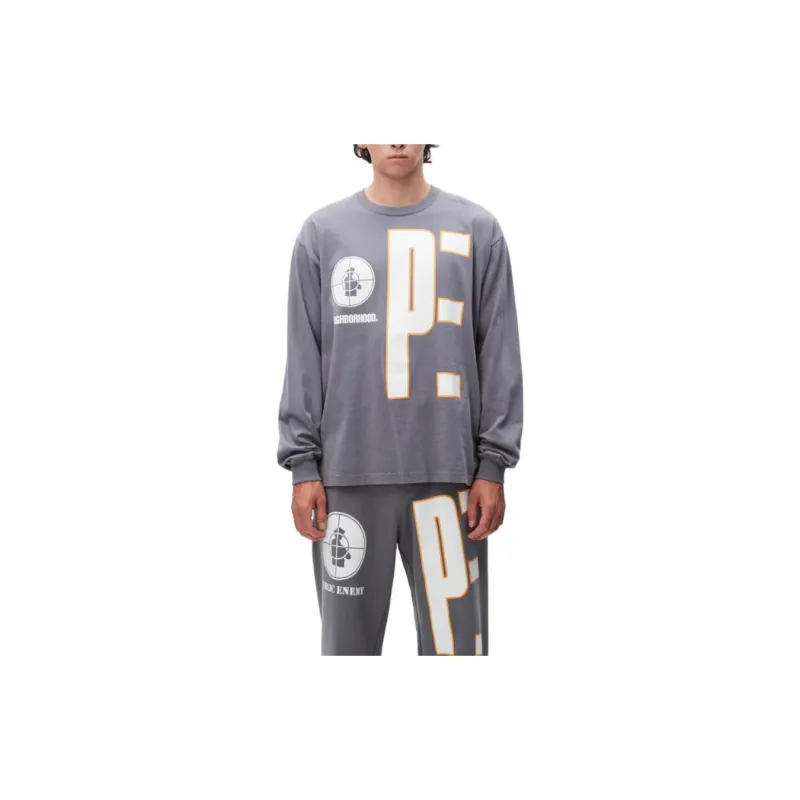 NEIGHBORHOOD X Public Enemy Long Sleeve Tee-2