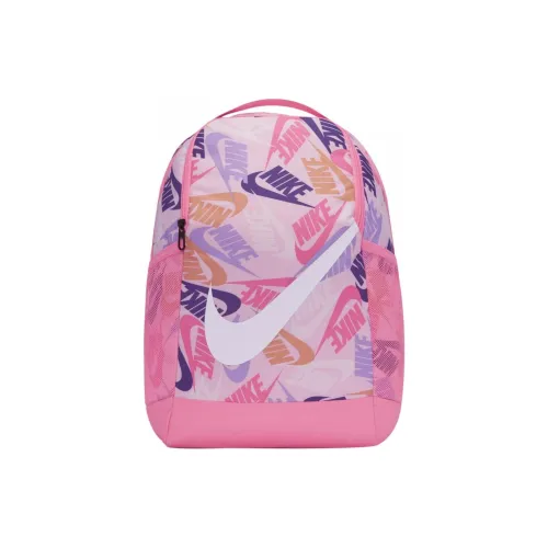 Nike Polyester Backpack Women's Pink & White