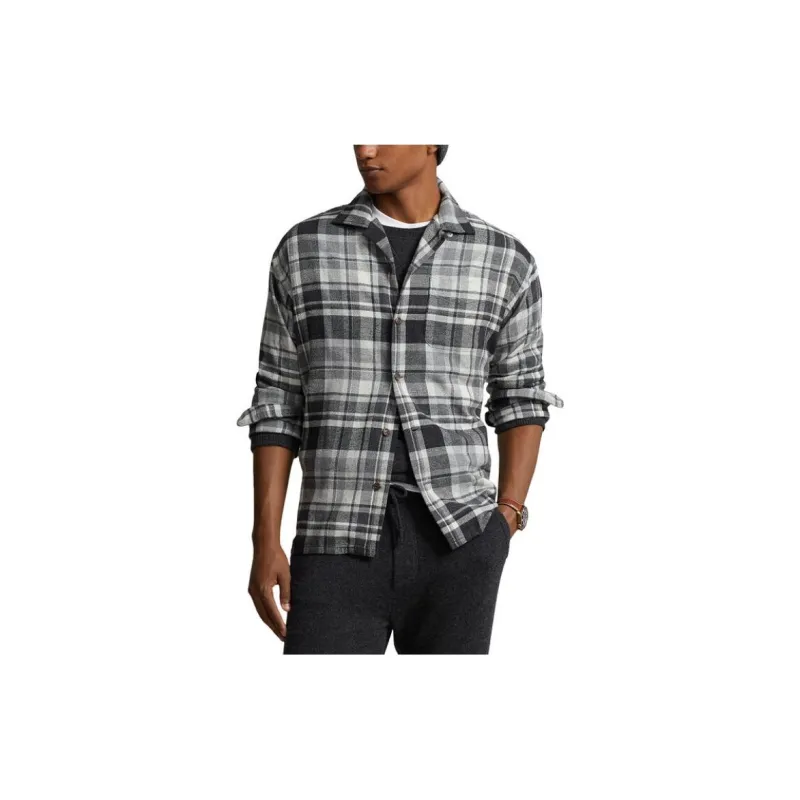 Polo Ralph Lauren Shirt Men's Black Gray-3