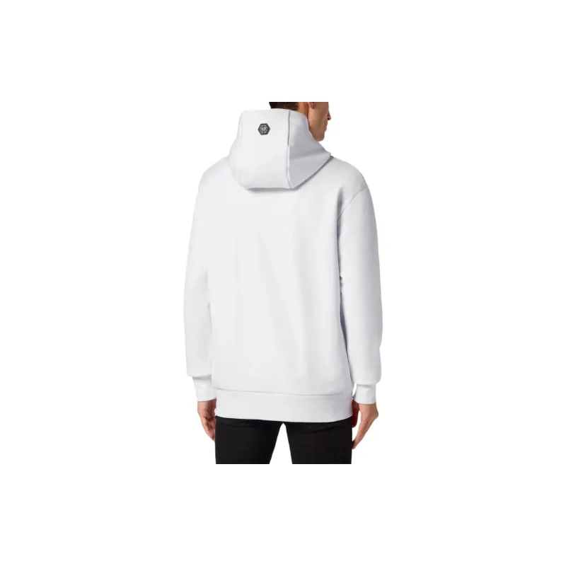 PHILIPP PLEIN Crystal embellished Tiger print Hoodie-3