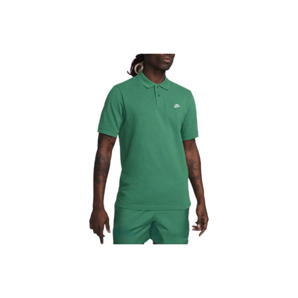 Nike Polo Shirts Men Green POIZON