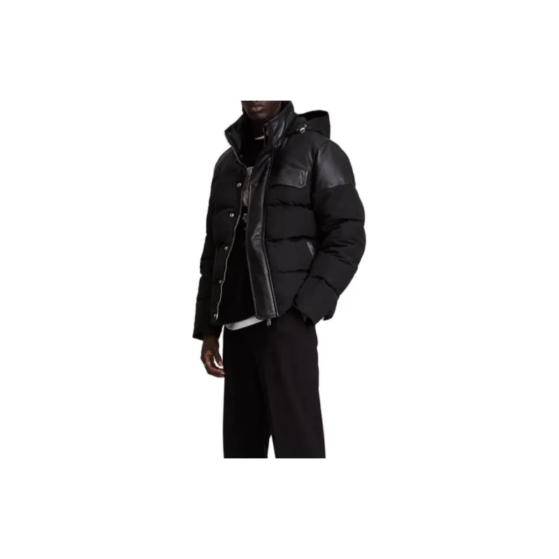 ALLSAINTS Puffer Jackets Men Black-3
