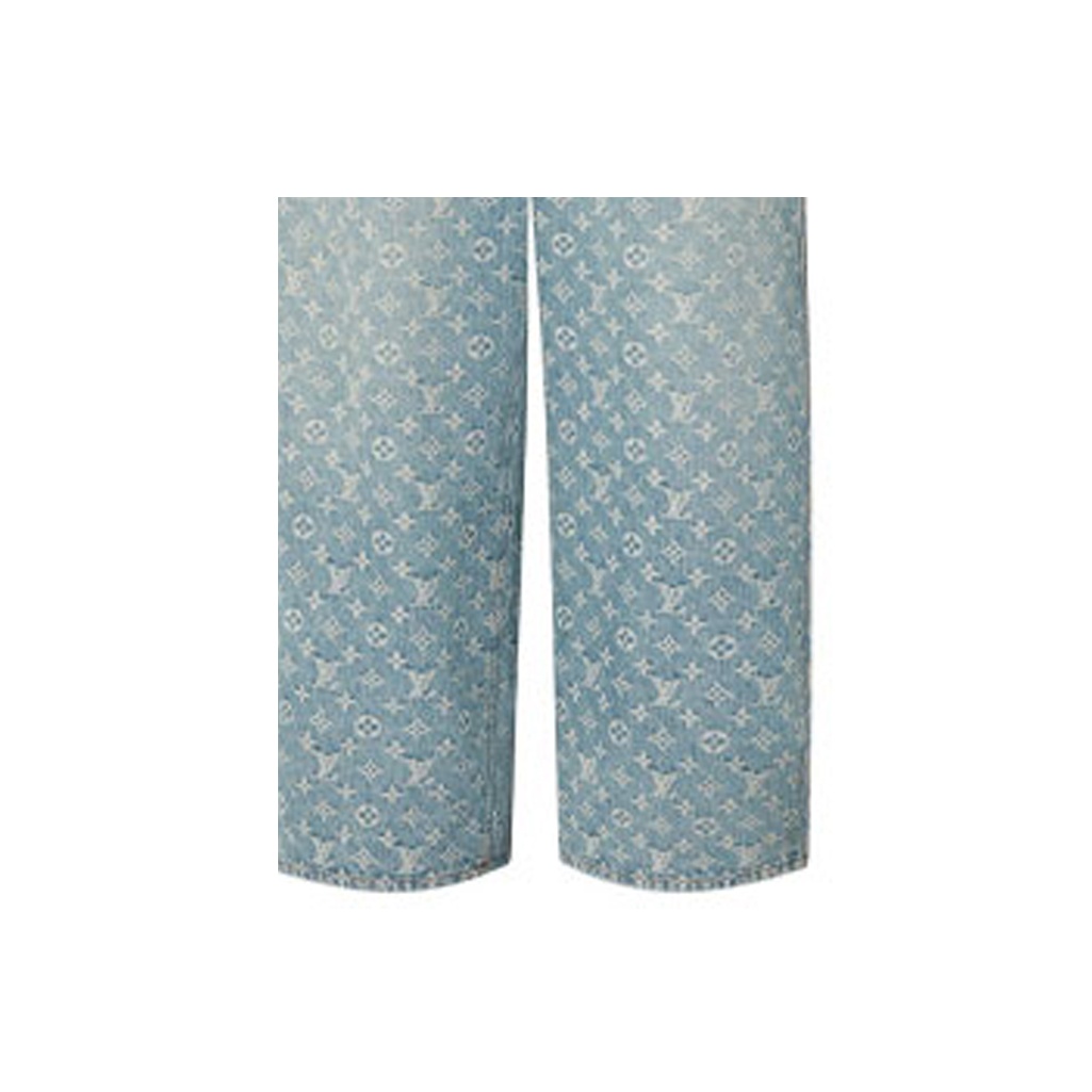 LOUIS VUITTON Baggy Denim Pants - POIZON LOUIS VUITTON Baggy Denim Pants - POIZON