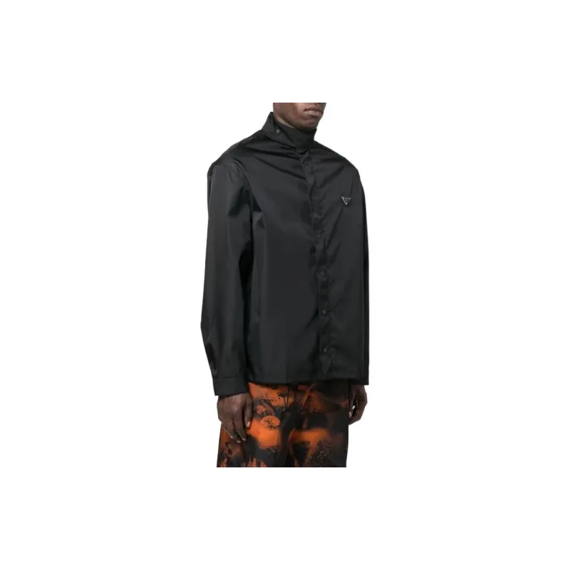 PRADA Shirts Men Black-3