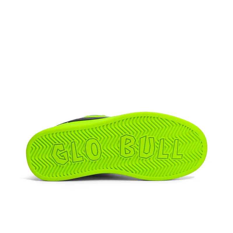 GLO BULL Skateboard Shoes Unisex Low Top Neon Green-5