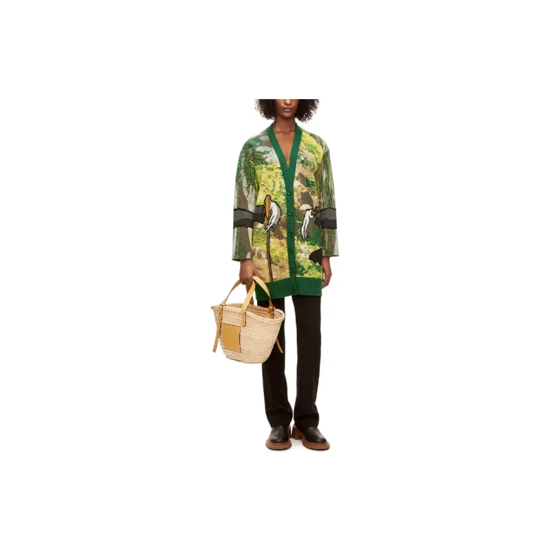 LOEWE SS23 Sweaters Unisex Green-3