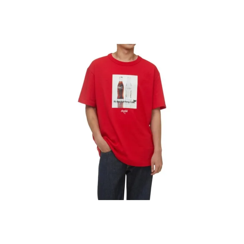 PUMA X Coca Cola T Shirt Men's Red-2