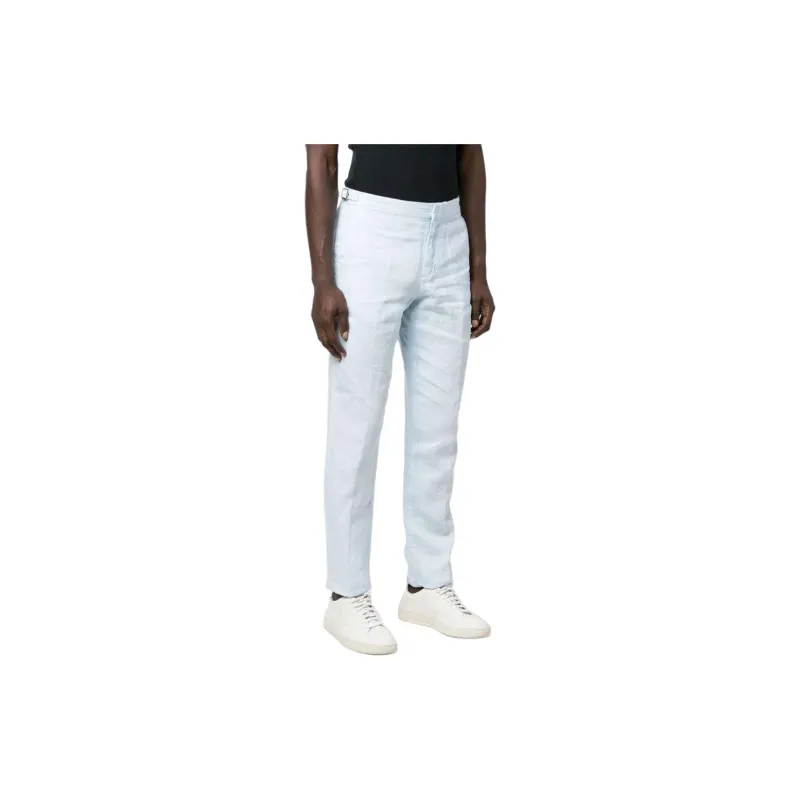 ORLEBAR BROWN Griffon Straight-leg Linen Trousers-3