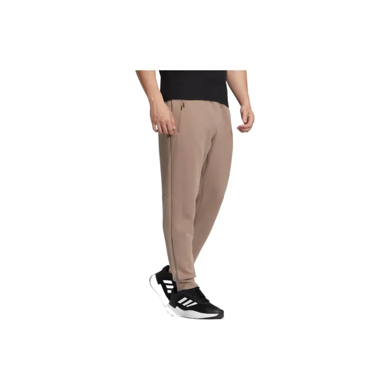 Adidas Knitted Sweatpants Men Brown-3