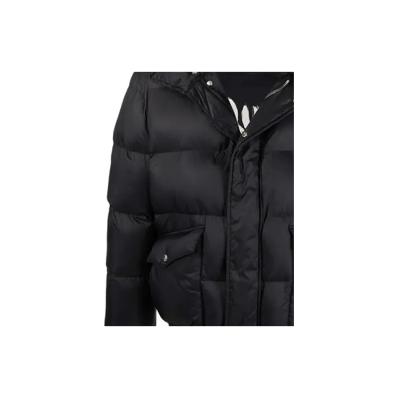 Alexander McQueen Logo print Collar Jacket-5