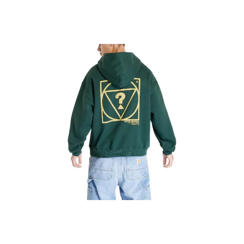 GUESS Sweatshirts Men Green-1