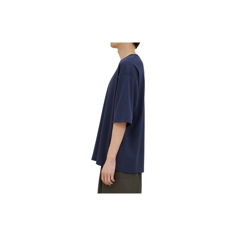 PUBLIC TOKYO T Shirt Men's Marine Blue-3