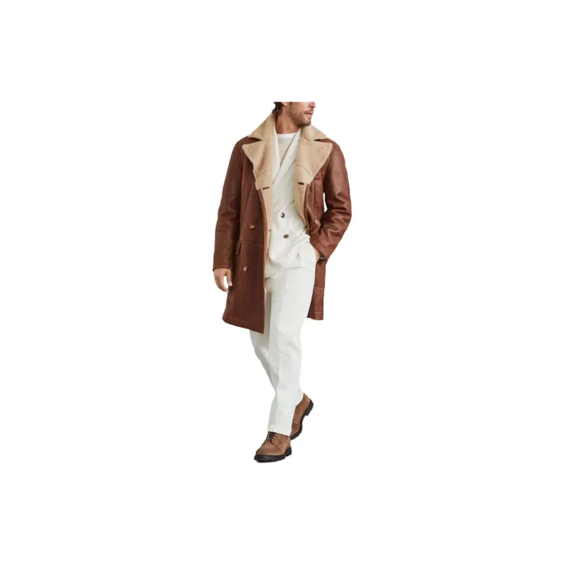 Brunello Cucinelli Double Breasted Long Sleeved Cardigan-4