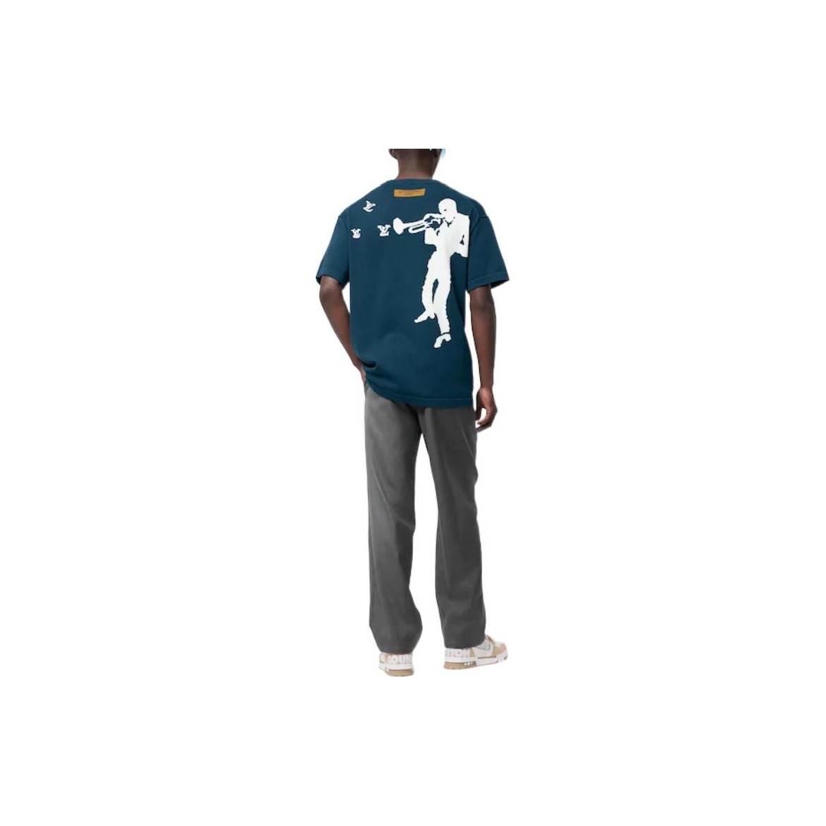 LOUIS VUITTON New Quarterly Products of LV T-Shirts Men - POIZON