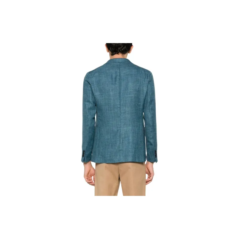 Tagliatore Montecarlo Single Breasted Blazer-2