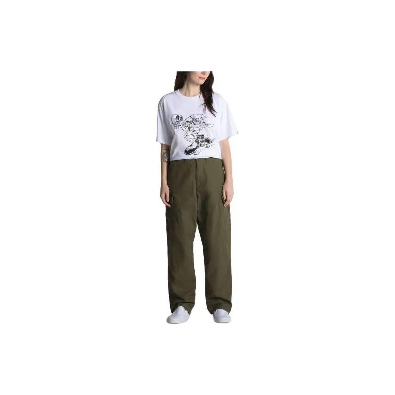 Vans ALVA SKATES Casual Pants Unisex Green-3