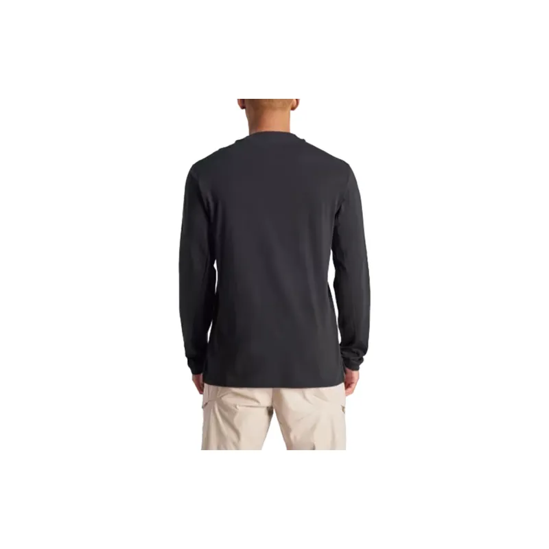 Adidas TERREX XPLORIC LOGO LONG SLEEVE LONG-SLEEVE TOP Sweatshirt Men's Black-2