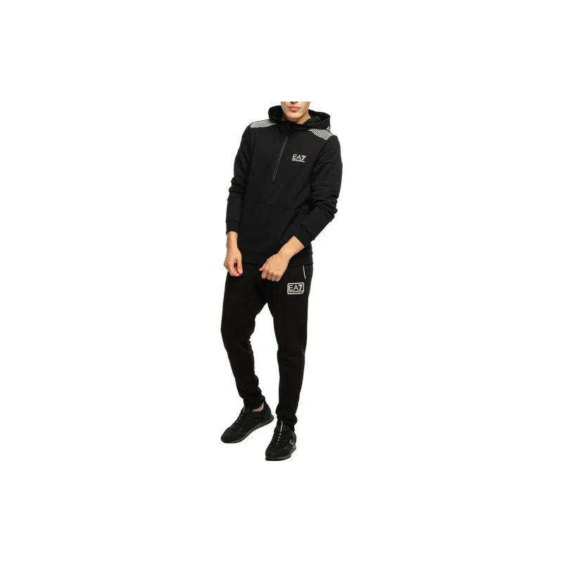 EMPORIO ARMANI EA7 SS22 Sweatshirt Men's Black-1