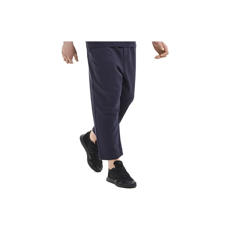 Y 3 Casual Pants Men Navy Blue-6