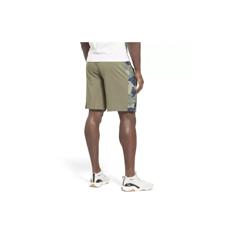 Reebok TRAIN CAMO WOVEN SHORT Sports Shorts Men's Gray-2