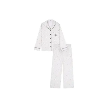 Victoria's Secret THE MIX Pajama Set Women's Coconut White