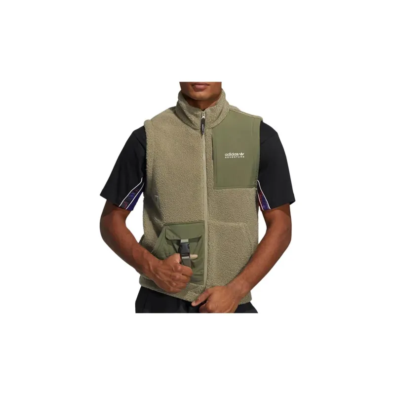 Adidas Vests Men Green-1