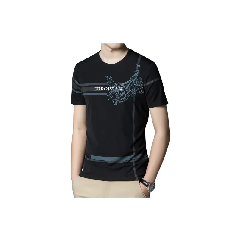 H YXIANG T Shirts Men-9