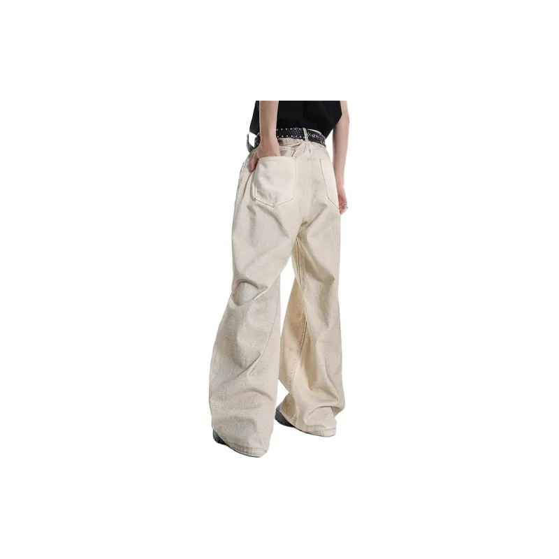 Voguo Relay Jeans Unisex Dusty White-2