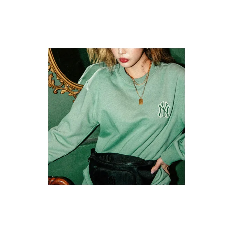 MLB New York Yankees Sweatshirt Unisex Green-4