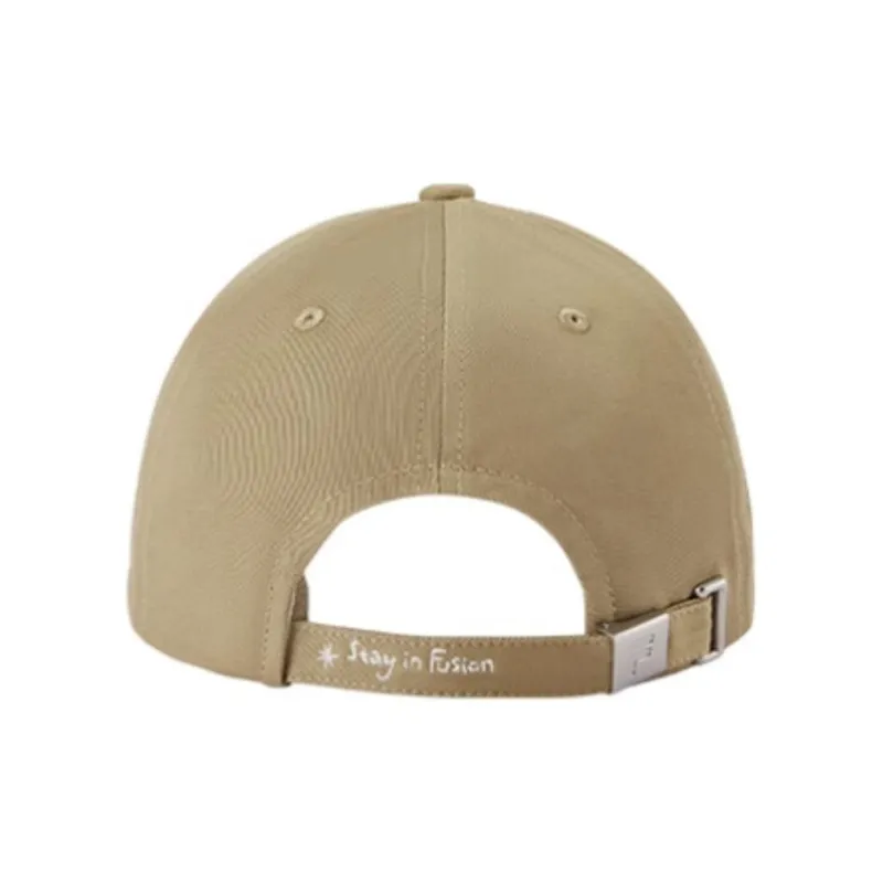 FILA FUSION Cotton Baseball Caps Unisex Seaweed Umber-2