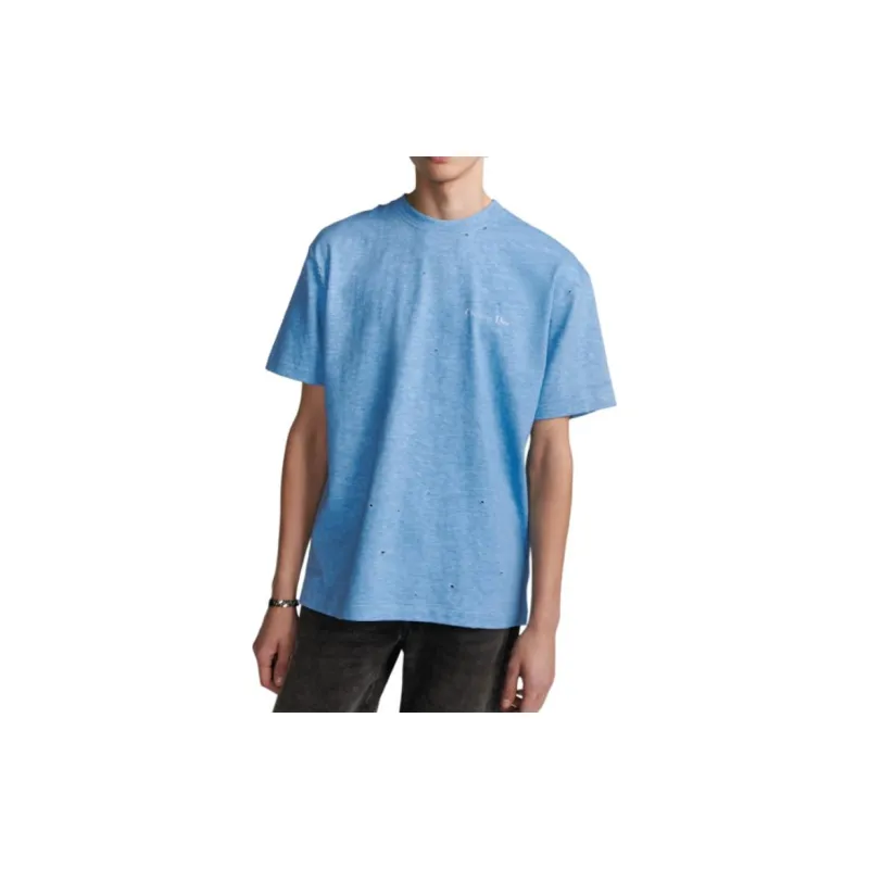 DIOR T Shirts Men Blue-3