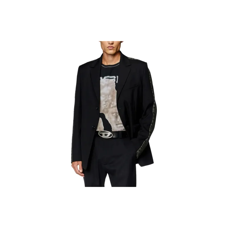 DIESEL J Wire A Notched lapels Blazer-4