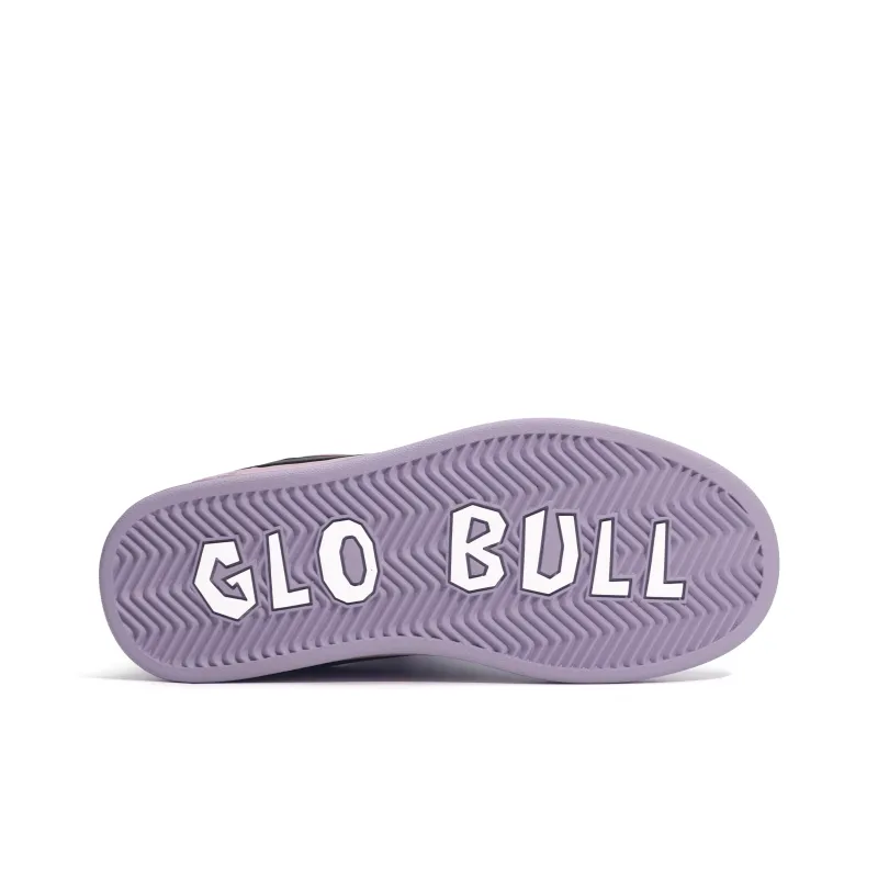 GLO BULL Skateboard Shoes Women's Low Top Pink Purple Black-5