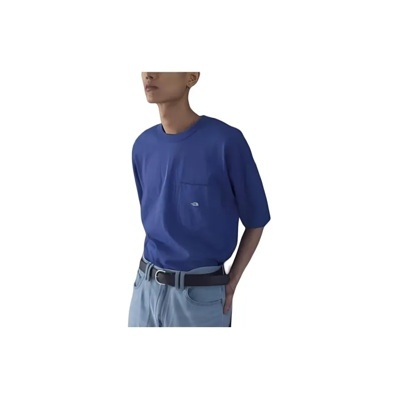 THE NORTH FACE PURPLE LABEL Monkey Time Collection SS24 T-Shirt Unisex Blue-2