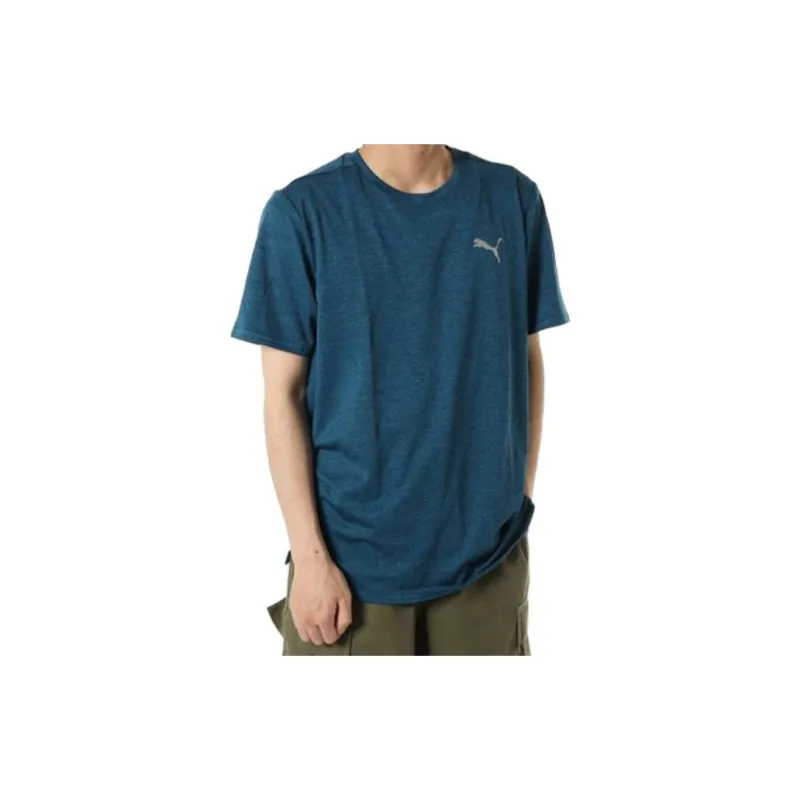 PUMA CLOUDSPUN T Shirts Men Blue-2