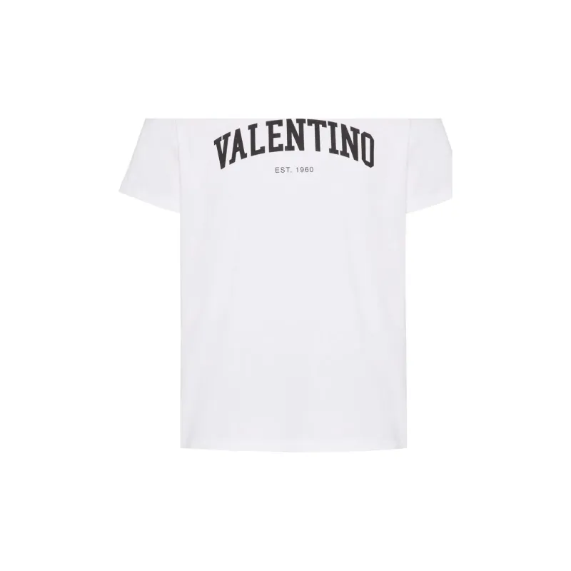 Valentino Logo Detail T Shirt-6