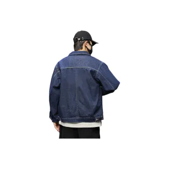 Tonlion Denim Jacket Men's Blue Tone