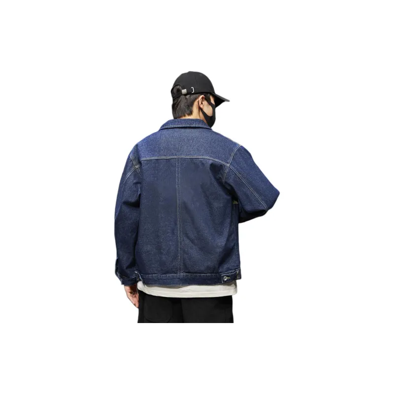 Tonlion Denim Jacket Men's Blue Tone-0