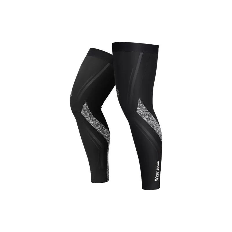 WEST BIKING Riding Equipment Cycling Arm Warmers Fall And Winter Outdoor Unisex Polyester Elastane Black-4