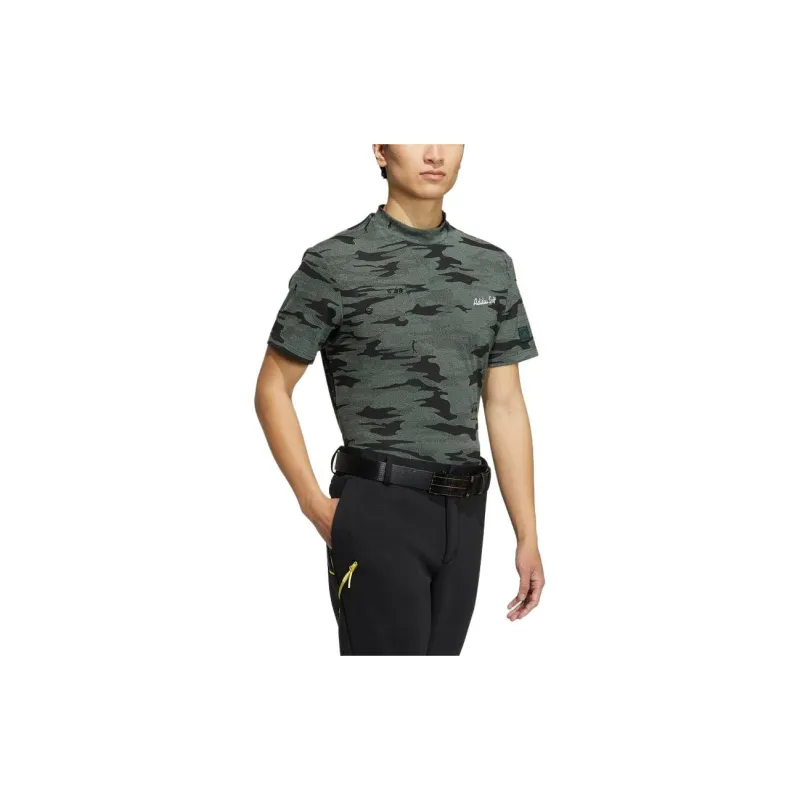 Adidas T-Shirts Men Dark Green-3