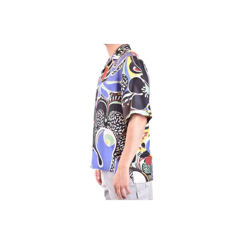 MOSCHINO Graphic Printed Buttoned Shirt-2