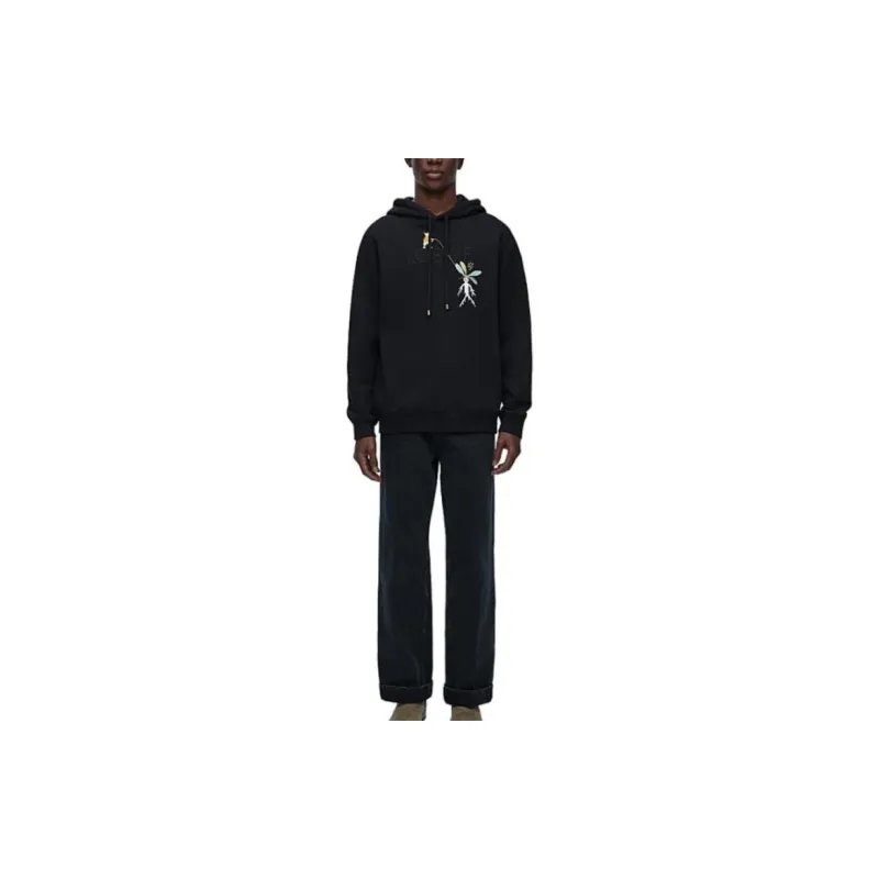 LOEWE Sweatshirts Men Black-2